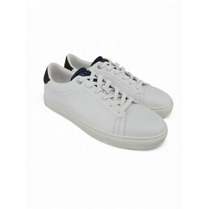 Ted Baker White Leather Sneakers Men's 11 Low‎ Top Casual Street Style Shoes